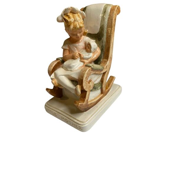 Vintage Sebastian Miniatures Figurine  Little Mother 3.5" - Picture 2 of 7